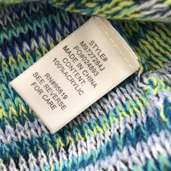 JPR John Paul Richard Cable Knit Marled Cowl Neck - Picture 5 of 7